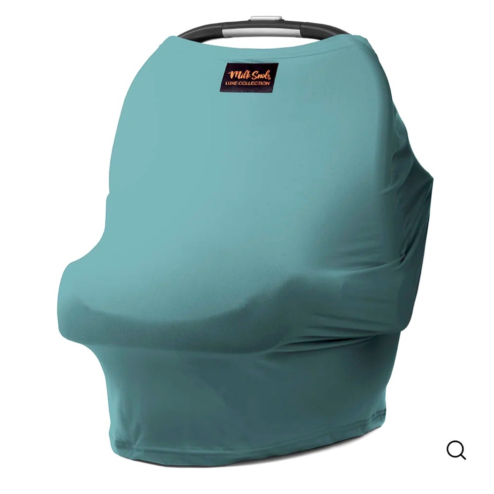 Milk Snob Teal Multi-Use Cover – Breastfeeding, Car Seat, Stroller & Nursing